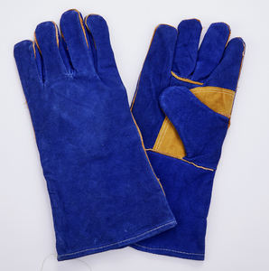 Guantes DE SEGURIDAD DE CUERO Partido de vaca con forro de Kevlar, ignífugos, resistentes al calor, protectores de trabajo, impermeables, guantes de soldadura de trabajo - Product Image 2