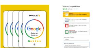 Excelente solicitud <span class=keywords><strong>simple</strong></span> Revisión de Google personalizada Tarjeta NFC Tarjeta de redes sociales - Product Image 6