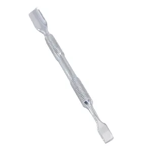 New Style Nail Supplies Double Sided Stainless Steel Tools Best Cuticle Pusher Trimmer