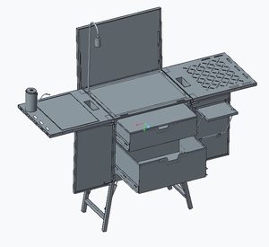 Lavandino Da Campeggio In Acciaio Inox 201 – Compatto 36,5x25x10,3 Cm, Con Scarico E Tappo, Per Tavoli IGT