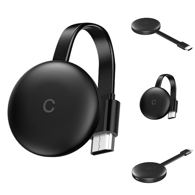 G12 TV Stick 2.4G WiFi Display Dongle 1080P HD Screen Mirroring  4K Compatible  Home PVC Jacket Speaker Monitor