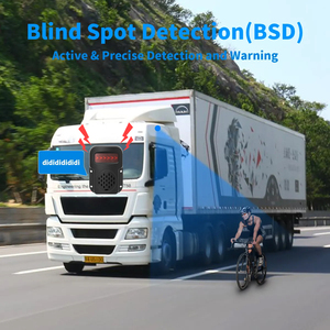 Sistema de Cámara para Camiones AI <span class=keywords><strong>BSD</strong></span> de 4 Canales, Monitor IPS de 10.1 Pulgadas, AHD 1080P, Cámara de Visión Cuádruple, Detección de Peatones por IA, Seguridad Vehicular - Product Image 3