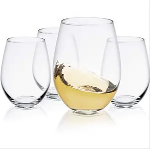 New Product Crystal Oval Shaped Beverage Glass 330ml Drinking Glasses Juice Wine Glasses for beverage or water