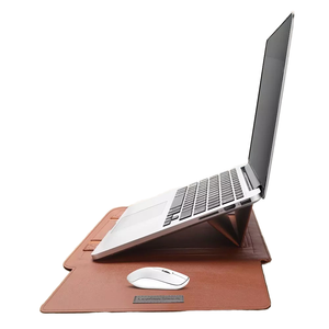 Funda para Portátil Tres en Uno con Soporte y <span class=keywords><strong>Forro</strong></span> Interior, Incluye Bolsa Universal para Portátil con Succión Magnética para <span class=keywords><strong>MacBook</strong></span> - Product Image 1