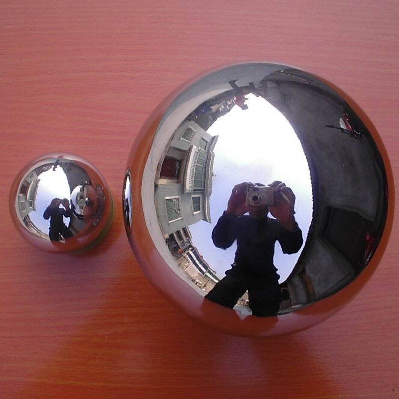 MagiDeal Sphère Miroir Acier Inoxydable 304 - 200mm Billes De Gazing Déco Jardin