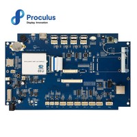Proculus 15 pouces 1024*768 affichage de qualité industrielle RK3128 carte de développement Android avec panneau d'écran tactile Hmi d'affichage