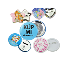 Offre Spéciale : Badges Personnalisés à Prix Abordable (Œuvres d'Art & Logos), Boutons Métalliques Imprimés Multi-formes, Production en Gros pour Cadeaux d'Entreprise et Promotionnels