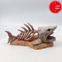Décor aquatique pour aquarium, design Palais du Scorpion, Crâne, pour araignées gardiennes, lézards, serpents, pythons, cachette et maison de reproduction