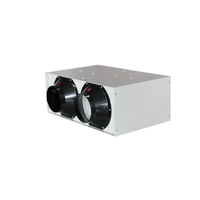 Kit de système complet de Ventilation thermique Mvhr à contre-débit Erv Air Condition Manu Ventilateur de récupération d'énergie