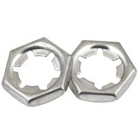 Compteur mince hexagonal en acier au carbone DIN7967 écrou PAL autobloquant estampage écrous serrés conception hexagonale