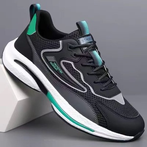 New Casual High <b>Top</b> Lace Sneakers PU Mesh Upper Stripes Breathable Rubber Outsole Comfortable Balance Support Spring <b>Walking</b> - Product Image 6