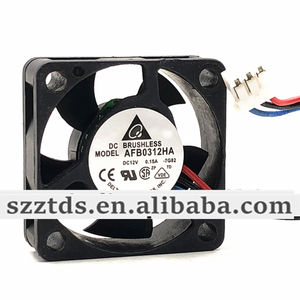 德尔塔AFB0312HA 3010 30毫米3厘米12V 0.15A静音风扇2/3线30x30x10mm毫米滚珠轴承驱动变频器冷却风扇冷却器 - Product Image 2