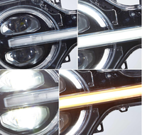 Feux avant LED VLAND pour Ford Bronco 6e génération 2020-2024 (ne convient pas aux modèles R-aptor/Sport) projecteur avec clignotants