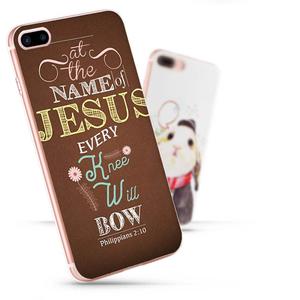 Funda <span class=keywords><strong>de</strong></span> Silicona con Diseño Personalizado <span class=keywords><strong>de</strong></span> Versículo Bíblico <span class=keywords><strong>de</strong></span> Jesucristo para iPhone 11 12 13 14 15 16 Pro Max, Impresión UV, Sublimación - Product Image 2
