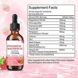 Suplemento Vegetariano de Potasio y <span class=keywords><strong>Magnesio</strong></span>, <span class=keywords><strong>con</strong></span> Ashwagandha y Vitaminas para <span class=keywords><strong>el</strong></span> Bienestar Diario - Product Image 2