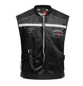 Gilet de course moto D-AIR01 avec système d'airbag CO2, <span class=keywords><strong>veste</strong></span> de sécurité réfléchissante pour moto, gilet airbag avancé pour le motocross - Product Image 1