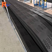 Système de confinement en géocell HDPE perforé pour la stabilisation des sols, la construction routière, la protection des pentes, la grille de gravier pour allées