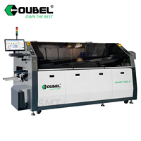 Machine à souder à la vague semi-automatique pour PCB, prix d'usine de Shenzhen, machine à souder au plomb à vendre
