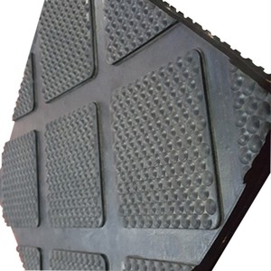 Sampel gratis lantai karet berlian antiselip tahan lama untuk kios kuda pemotongan kustom stabil untuk peternakan ternak sapi perah - Product Image 1