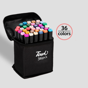 Bán buôn vĩnh viễn 80 màu vẽ graffiti rượu dựa trên đầu kép phác thảo Bút Đánh Dấu Bộ - Product Image 2