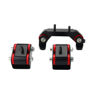 Kit de fixation moteur pour Subaru WRX STI Impreza, support simple en acier allié avec bagues rouges - Product Image 3