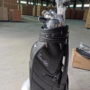 Ensemble <span class=keywords><strong>de</strong></span> <span class=keywords><strong>golf</strong></span> complet haut <span class=keywords><strong>de</strong></span> gamme, couleur noir doré, driver en titane, shaft en graphite, <span class=keywords><strong>droitier</strong></span>, grip en caoutchouc - Product Image 6