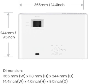 HT2060 Full HD 1080P LED Home Theater <b>Projector</b> HDR Full <b>3D</b> - Product Image 2