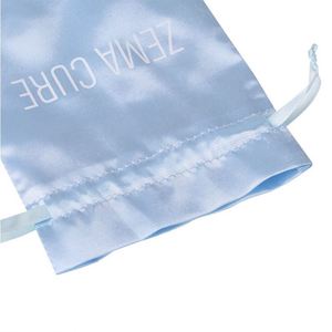 Bolsas de Satén con Cordón Personalizables al por Mayor con Impresión de Logotipo para Almacenamiento de Pelucas y Empaque de Joyería - Product Image 2