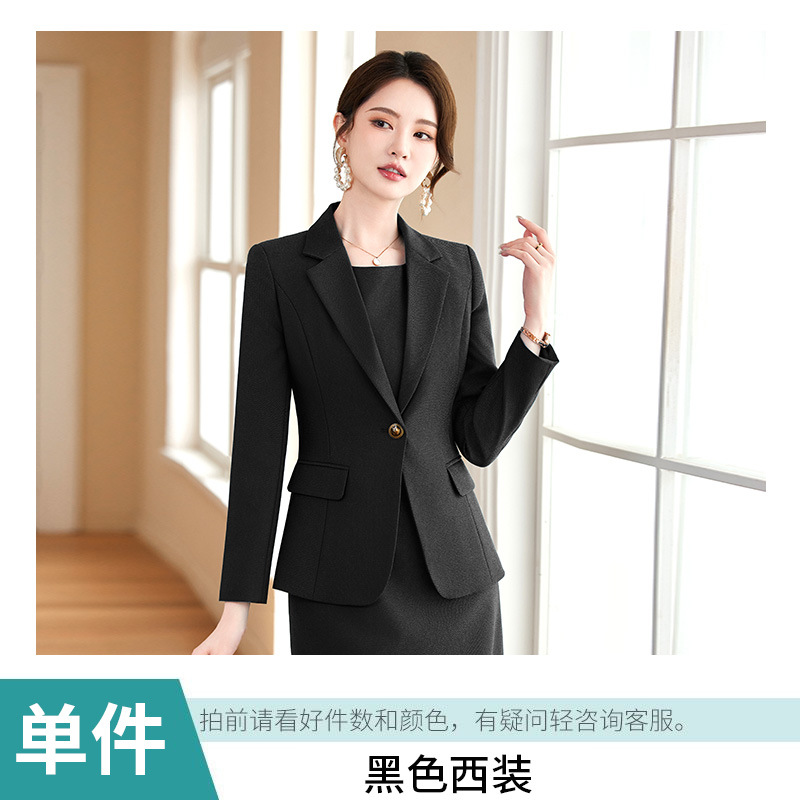 black suit
