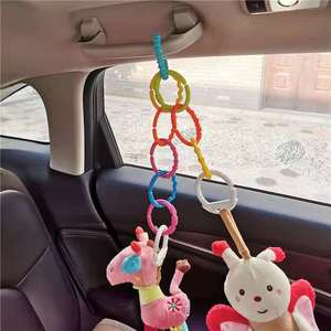 Hot Selling Multifunctional Washable Hangable Colorful PP Teething Ring for Cleaning Teeth <strong>Dog</strong> Ring-style Chew Toys - Product Image 2
