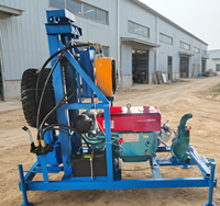 Foreuse de puits d'eau électrique de 150 m avec fonction de mise en place rapide pour le forage de puits domestiques
