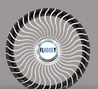 Roue forgée Flrocky Beadlock pour Lamborghini Huracan Aventador, pour McLaren 720S 600LT, pour Toyota Supra, pour Subaru Rz
