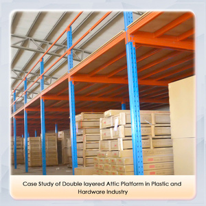 辅助钢结构平台冷轧钢厂仓库分层仓储仓库重型货架 - Product Image 4