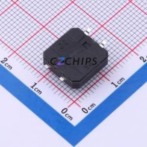 TS-1094S-A4B3-D2 Tactile Switch SMD-4P,12x12mm Switch Single Pole Single Throw Round Button 2.5N Vertical Mount - Product Image 2