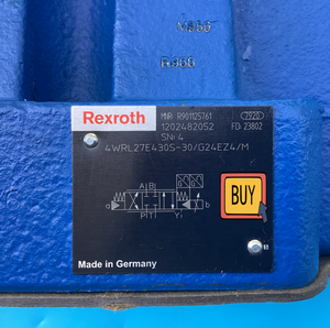 Original R901125761 4WRL27E430S-3X/G24EZ4/M วาล์วควบคุมทิศทางแบบสัดส่วน NG25 430 ลิตร/นาที มีสินค้าในสต็อก - Product Image 3