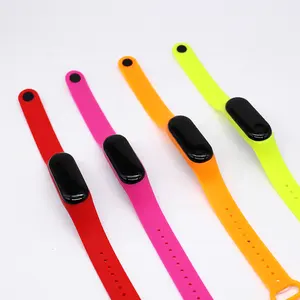 Factory High Quality Cheaper Price Promotional Programmable waterproof LED Digital Silicone Sport Watches