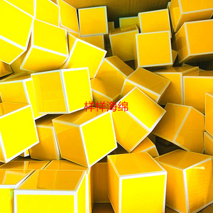 EVA Soft Square <b>Dice</b> 40mm Thickness Hand-Painted 5 Pieces <b>Set</b> For Games And Education - Product Image 4
