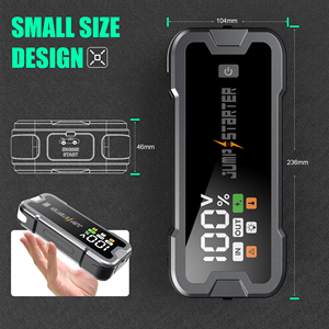 4000A Peak <b>Car</b> Jump Starter 20000mAh 12V Portable Power Bank PD18W Fast Charge for 8.0L Diesel SUV Pickup Truck with LED Light - Product Image 5