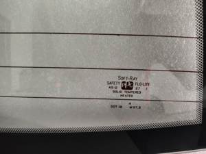 Pièces de carrosserie de haute qualité vitre arrière pare-brise d'origine pour Buick - Product Image 2