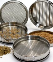 Tamis de laboratoire en acier inoxydable 304 de 20 cm pour l'analyse de poudres, conforme à la Pharmacopée, de fabrication directe usine
