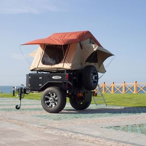 Toldo Lateral Desplegable Conquer Falcon Tiny Flat Pack <span class=keywords><strong>para</strong></span> Vehículos Todoterreno, Caravanas, Remolques, Casas Rodantes - Remolques de Viaje en Venta - Product Image 3