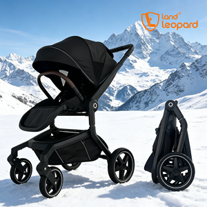 Cochecito de Bebé Plegable de Alta Calidad, Ligero, Portátil, Seguro y Ajustable <span class=keywords><strong>para</strong></span> Recién Nacidos y Niños Pequeños - Product Image 1
