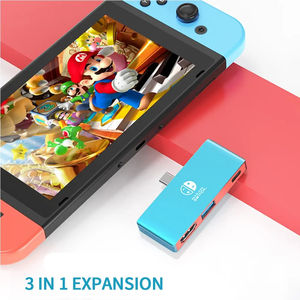 Adaptateur <span class=keywords><strong>USB</strong></span> Type <span class=keywords><strong>C</strong></span> portable PD100W 4K 30Hz compatible <span class=keywords><strong>HDMI</strong></span>, <span class=keywords><strong>c</strong></span>âble de conversion de station d'accueil pour <span class=keywords><strong>Switch</strong></span> pour <span class=keywords><strong>Nintendo</strong></span>, mode d'accueil TV, conversion - Product Image 3