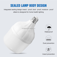 Éclairage intérieur Huahuang, ampoule LED T B22 E27 PBT PP 5W-60W, CRI 80, 80lm/W, 50000h, 3000K-6000K