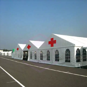 Prix bon marché Tentes en aluminium de forme A Tente de chapiteau commerciale Toit en PVC Grande tente Taille personnalisée - Product Image 3