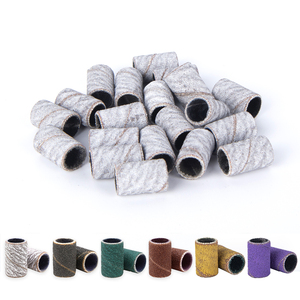 Nhật Bản Ngựa Vằn Thép Trắng Làm Móng Tay Móng Chân Sanding Ban Nhạc Thiết Lập Kích Thước Lớn Loại Bỏ Gel Với #80-#240 Lưới - Product Image 4