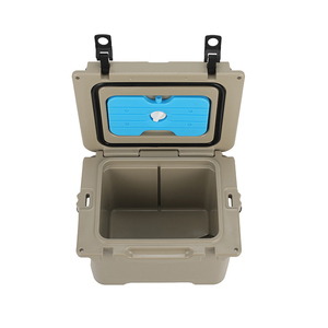 กล่องเก็บความเย็นแบบโรโตโมลด์ 17QT ผลิตจากพลาสติกเก็บความร้อน ทนทาน เป็นมิตรกับสิ่งแวดล้อม รีไซเคิลได้ พกพาสะดวก ทันสมัย เหมาะสำหรับการตั้งแคมป์กลางแจ้ง พร้อมคอมเพรสเซอร์ - Product Image 1
