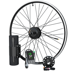 Kit de conversion de vélo électrique <span class=keywords><strong>Swytch</strong></span>, roue avant 250w 350w 36v avec batterie 16 20 26 28 pouces, moteur de moyeu de vélo électrique - Product Image 2