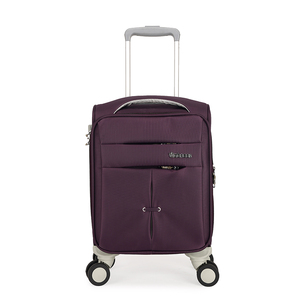 Bán buôn sang trọng Nylon vải Xe đẩy Túi đặt 6 mảnh tốt nhất Túi du lịch vali túi xách 4 Spinner bánh xe hợp kim nhôm nóng bán - Product Image 3