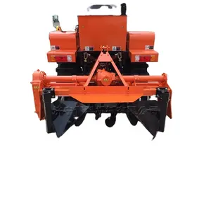 Rape ditching machine Tractor rear trenching machine Efficient rotary tillage ditching machine